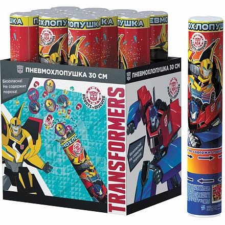 Хлопушка - Transformers, конфетти с героями, 30 см 