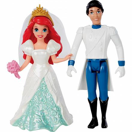 Набор мини-кукол - Сказочная свадьба - Ариэль и Принц Эрик 