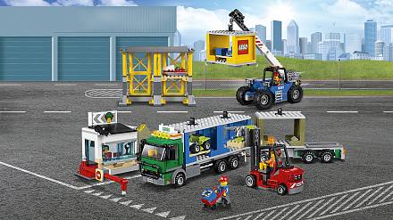 Lego City. Город: грузовой терминал 