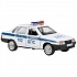 Машина Полиция LADA-21099 Спутник 12 см белая двери и багажник открываются металлическая  - миниатюра №3