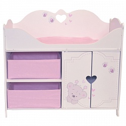 Кроватка-шкаф для кукол серия Рони Мини, стиль 1 (Paremo, PRT220-01M) - миниатюра