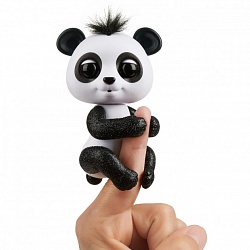 Интерактивная панда Fingerlings – Дрю, 12 см, звук (WowWee, 3564) - миниатюра