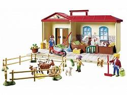 Игровой набор – Возьми с собой: Ферма (Playmobil, 4897pm) - миниатюра