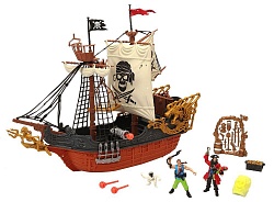 Игровой набор - Пиратский корабль (Chap Mei, 505219) - миниатюра