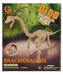 Набор для проведения раскопок – Брахиозавр (Geoworld, CL737K) - миниатюра