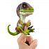 Интерактивный динозавр Fingerlings – Стелс, зеленый с фиолетовым, 12 см, звук  - миниатюра №1