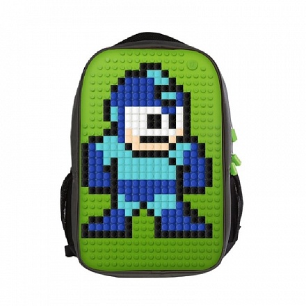 Пиксельный рюкзак Full Screen Biz Backpack WY-A009 Зеленый 