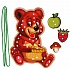 Деревянная игрушка-шнуровка Медведь  - миниатюра №10
