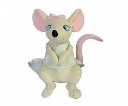 Мягкая игрушка - Леди Мышь, 20 см (Fluffy Family, 681621) - миниатюра