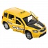 Машина Такси Skoda Yeti 12 см свет-звук двери и багажник открываются металлическая  - миниатюра №4