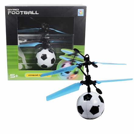 Шар на сенсорном управлении Gyro-Football, со светом, диаметр 4,5 см, коробка 