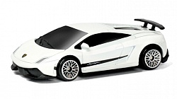 Металлическая машина - Lamborghini Gallardo LP570-4, 1:64, белый (RMZ City, 344998S-WH) - миниатюра