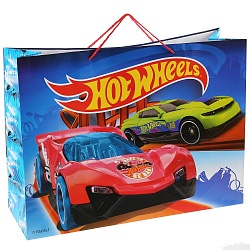 Пакет подарочный - Hot Wheels, глянцевый  (Играем вместе, CLRBG-HW-05-1) - миниатюра