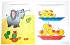 Пособие из серии «Дошкольная мозаика» с наклейками О. Н. Земцова «Цвета и формы», для детей 2-3 года  - миниатюра №1