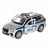 Модель Полиция BMW X5 M-Sport свет-звук 12 см двери и багажник открываются металлическая  - миниатюра №3