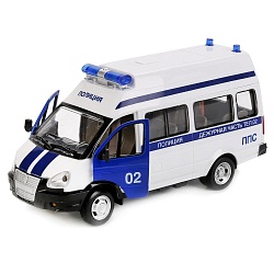 Фургон ППС, инерционный, свет и звук, открываются двери (Play smart, X600-H09222) - миниатюра