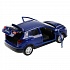 Машина металлическая Nissan Qashqai 12 см., открываются двери, инерционный, синий  - миниатюра №1