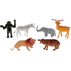 Игровой набор Рассказы о животных - Животные Африки, 6 штук (Играем вместе, 835В) (ассортимент) - миниатюра