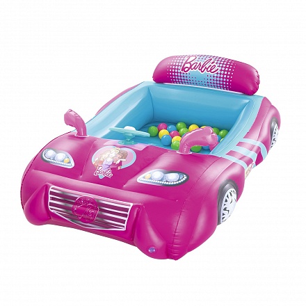 Игровой центр - Машина с 25 шариками - Barbie 