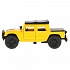 Модель Hummer H1 пикап, желтый, 12 см, открываются двери, инерционный -WB) - миниатюра №5