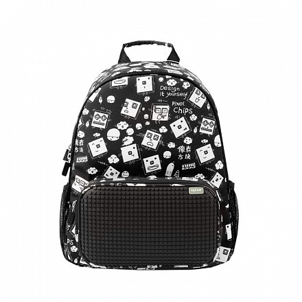Детский рюкзак Floating Puff WY-A025, цвет - черный с рисунком 