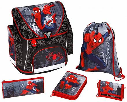 Scooli ранец с наполнением Spider-Man 