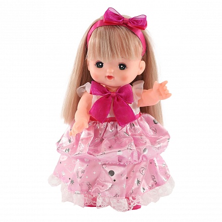 Комплект с бальным платьем для куклы Мелл 