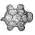 Песок для лепки - Драгоценные камни, 455 г, серебряный  - миниатюра №3