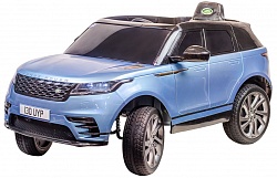 Электромобиль Джип Range Rover Velar, синий краска, свет и звук (ToyLand, СТ-529_синий) - миниатюра