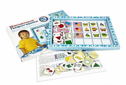Магнитные Пифагорики: комплекс обучающих игр для детей дошкольного возраста, номер 1 