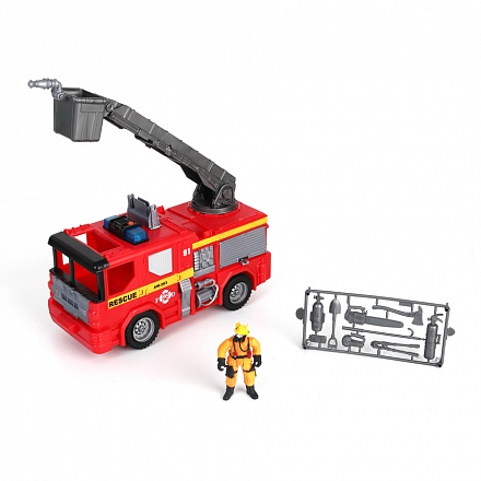 Игровой набор: Пожарная машина, свет и звук 