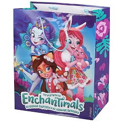Пакет подарочный - Enchantimals, глянцевый (Играем вместе, CLRBG-ENCH-02-1) - миниатюра