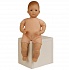 Кукла мягконабивная, голубоглазая девочка, 30 см  - миниатюра №1