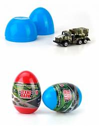 Металлическая военная техника 7,5 см, в яйце (Технопарк, SB-15-63) - миниатюра