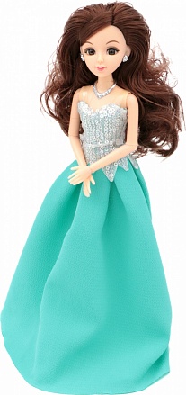 Кукла Эмили 29 см шарнирная, в бальном платье  