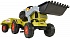 Детский педальный трактор погрузчик с прицепом Claas  - миниатюра №1