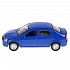 Металлическая инерционная машина - Renault Logan, синий, длина 12 см  - миниатюра №2