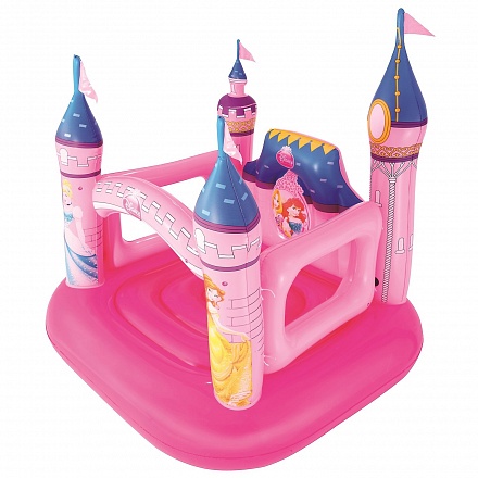 Надувной батут Замок из серии Disney Princess, размер 157 х 147 х 163 см., до 85 кг. 