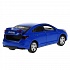 Инерционная металлическая модель - Hyundai Solaris 12 см, цвет синий  - миниатюра №2