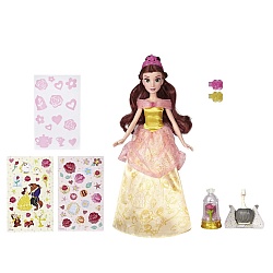Кукла Disney Princess - Сверкающая Белль (Hasbro, e5599) - миниатюра