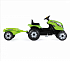 Трактор педальный Smoby XL с прицепом, зеленый  - миниатюра №2