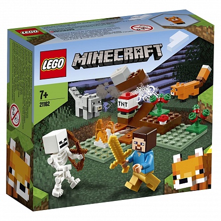 Конструктор Lego Minecraft Приключения в тайге 