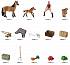 Игровой набор Schleich Конюшня с лошадьми и аксессуарами 42195 - миниатюра №5