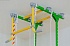 Шведская стенка Romana Карусель Комета-2, зеленый/желтый ДСКМ-2-8.06.Г.490.01-111 - миниатюра №3