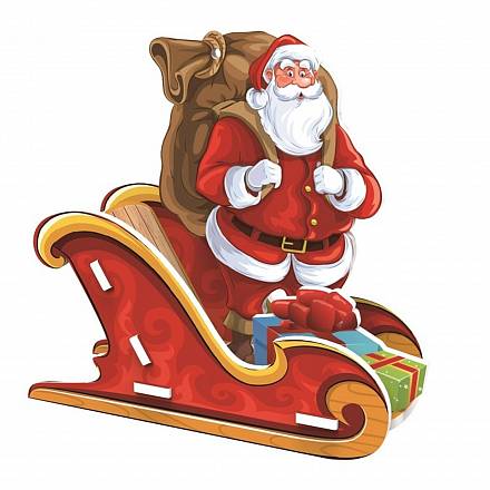 Игрушка 3D пазл - Дед Мороз 