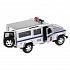 Машина металлическая Land Rover Defender Полиция 12 см, свет и звук, инерционная  - миниатюра №1