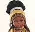 Кукла Нора африканка, 32 см  - миниатюра №3