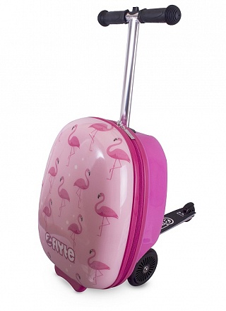 Самокат-чемодан - Фламинго 