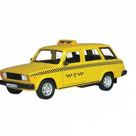 Машинка металлическая Lada 2104 Такси, 1:36 