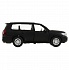 Машина Toyota Land Cruiser 12,5 см матовая черная металлическая инерционная  - миниатюра №1